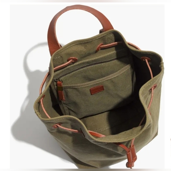 Madewell Canvas Somerset Backpack in British Surplus - Picture 2 of 7